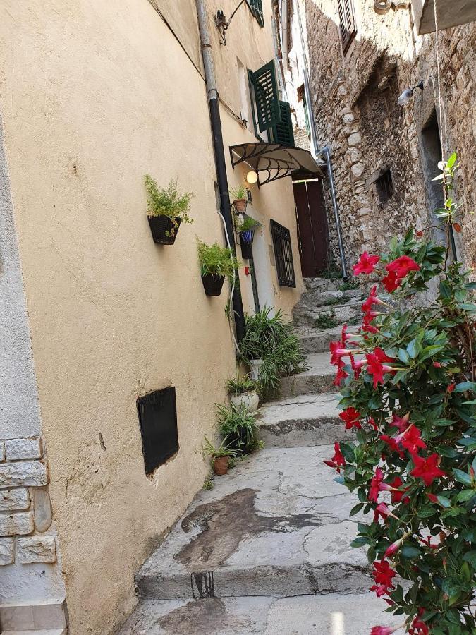 Room With Shared Bathroom House Gorica Sibenik Bagian luar foto